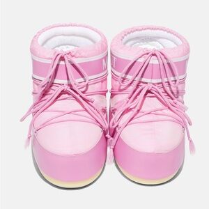 Moon Boot Pink Kids Boots